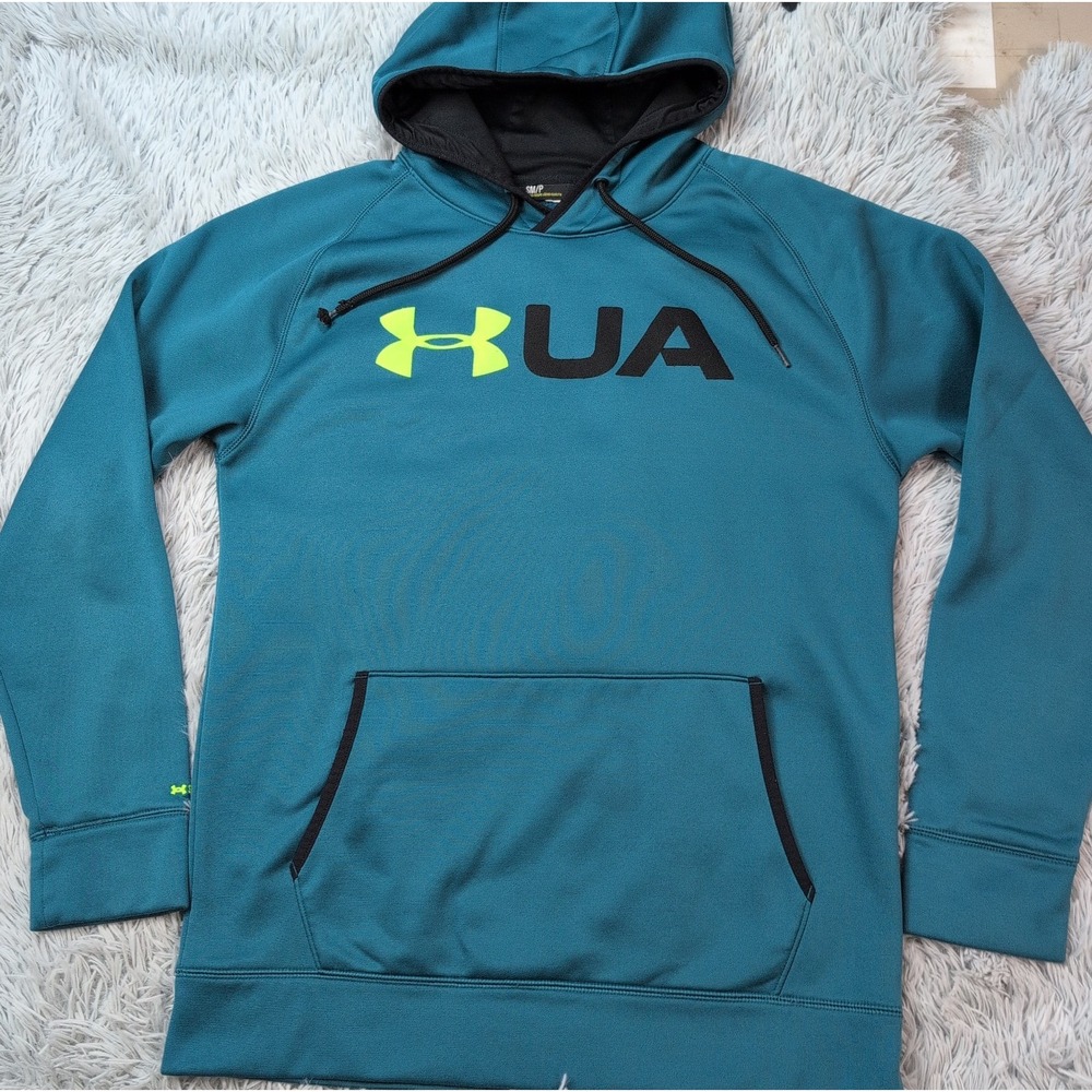 Under Armour Sweatshirt Mens S Hoodie Pocket Storm 1 Loose Athletic Active